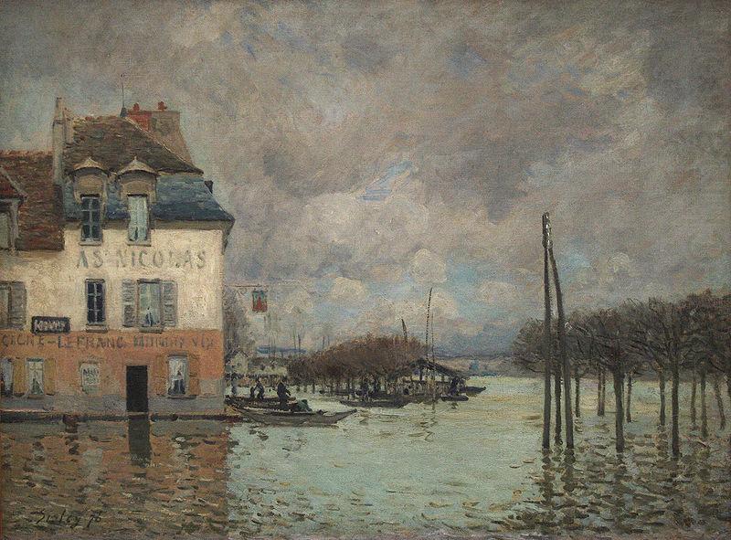 unknow artist Painting of Sisley in the Orsay Museum, Paris china oil painting image